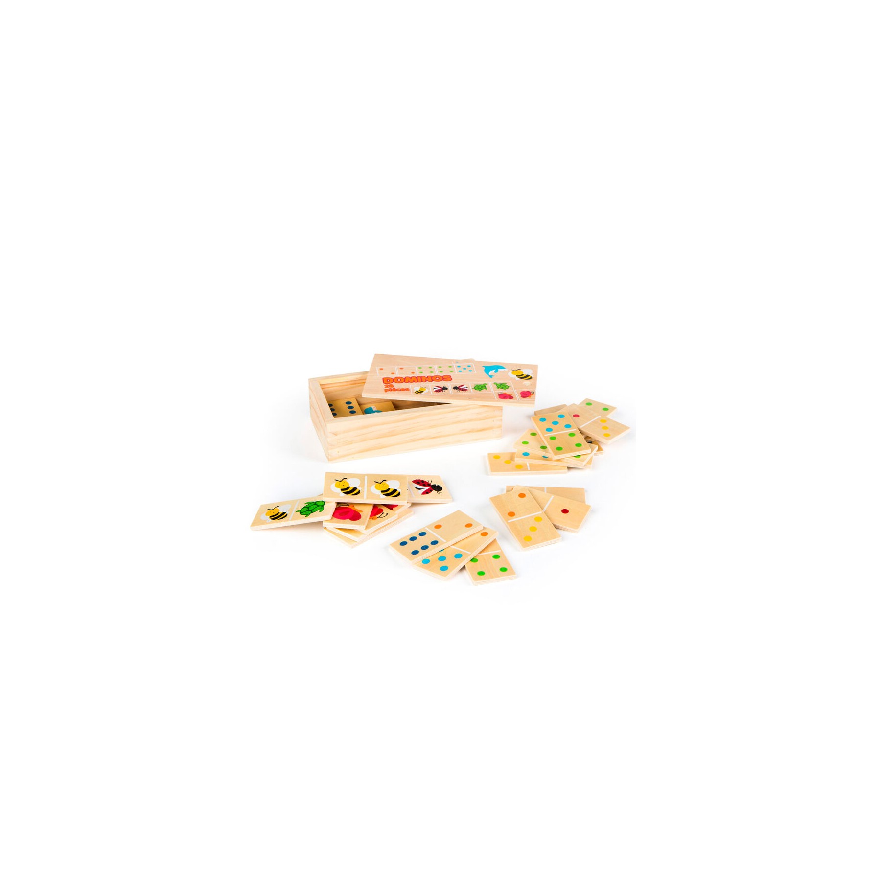 Domino Animales madera 29pzs