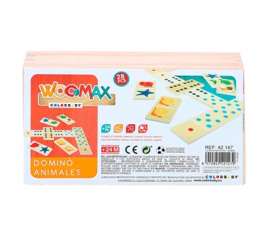 Domino Animales madera 29pzs