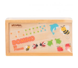 Domino Animales madera 29pzs