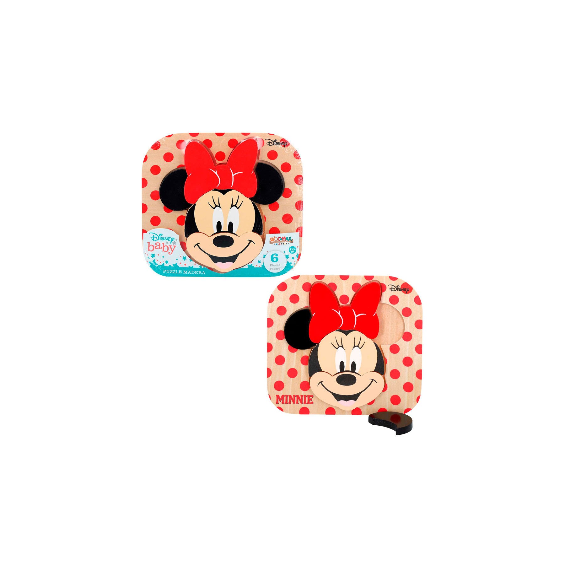 Puzzle madera Minnie Disney