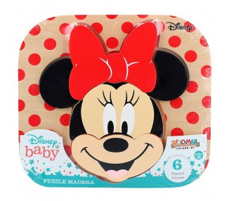 Puzzle madera Minnie Disney