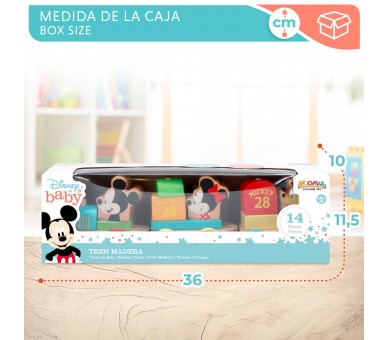 Tren Baby Disney madera
