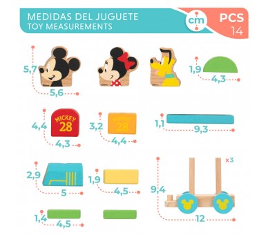 Tren Baby Disney madera