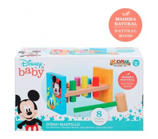 Juego Martillo Baby Disney madera