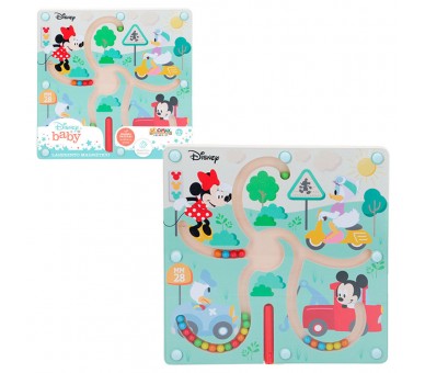 Laberinto magnetico Baby Disney madera