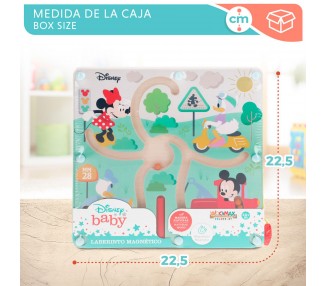 Laberinto magnetico Baby Disney madera