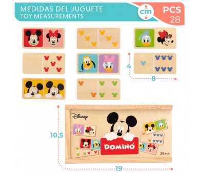 Domino Baby Disney madera