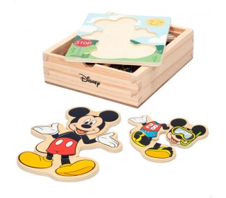 Puzzle madera Mickey Disney