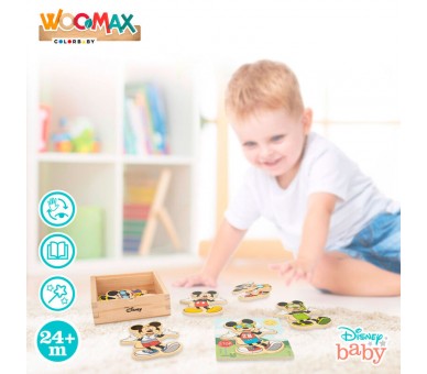 Puzzle madera Mickey Disney