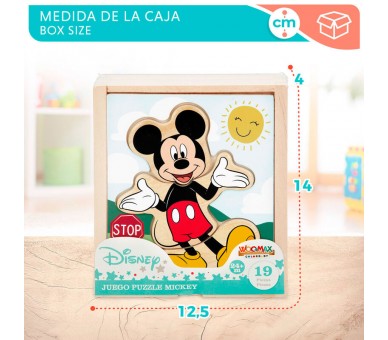 Puzzle madera Mickey Disney