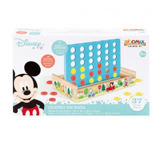 Juego Cuatro en Raya madera Disney