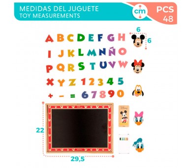 Pizarra magnetica madera Disney