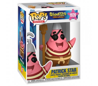 Figura POP Bob Esponja Una Nueva Aventura Pirata Patrick Star