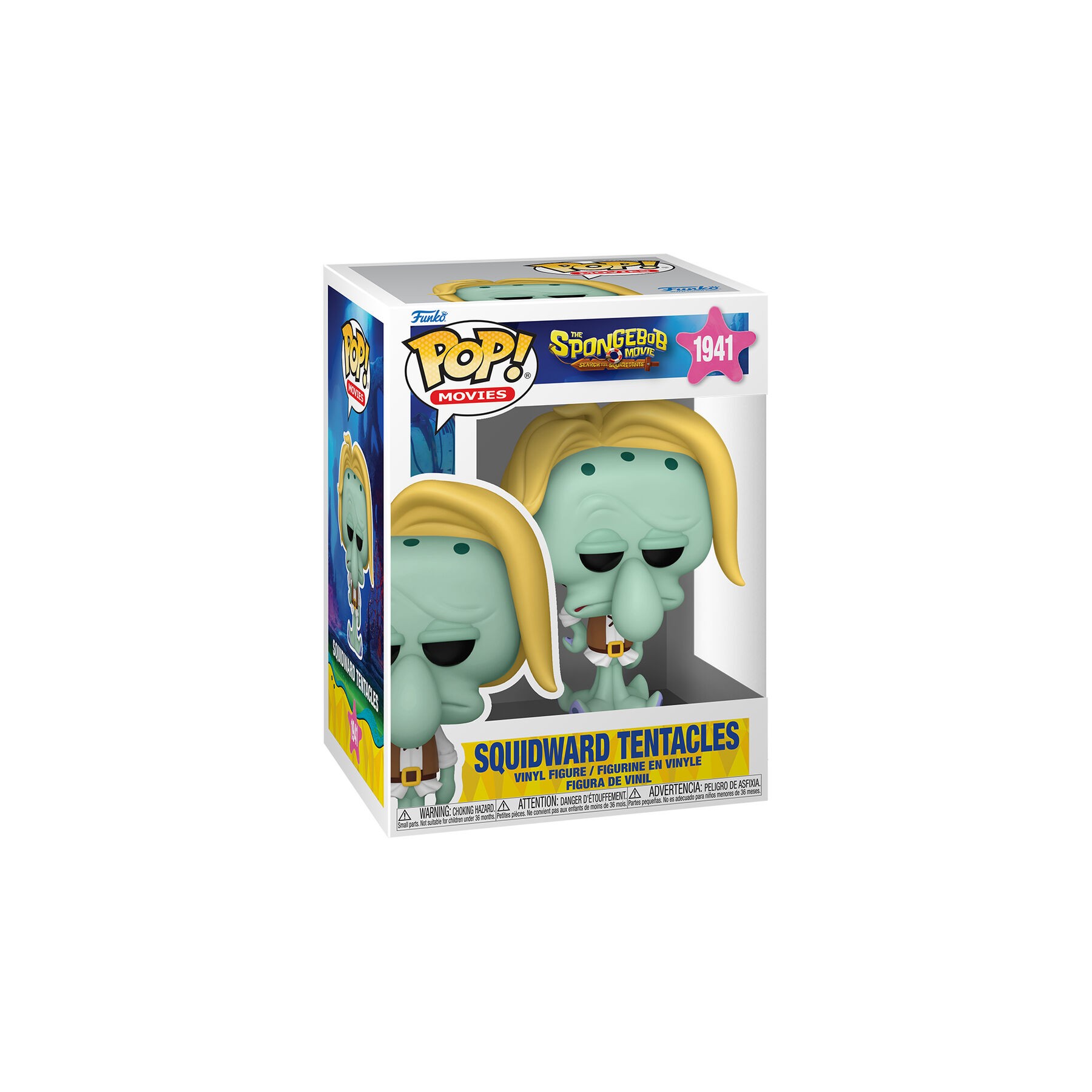 Figura POP Bob Esponja Una Nueva Aventura Pirata Squidward Tentacles