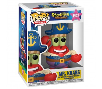 Figura POP Bob Esponja Una Nueva Aventura Pirata Mr. Krabs