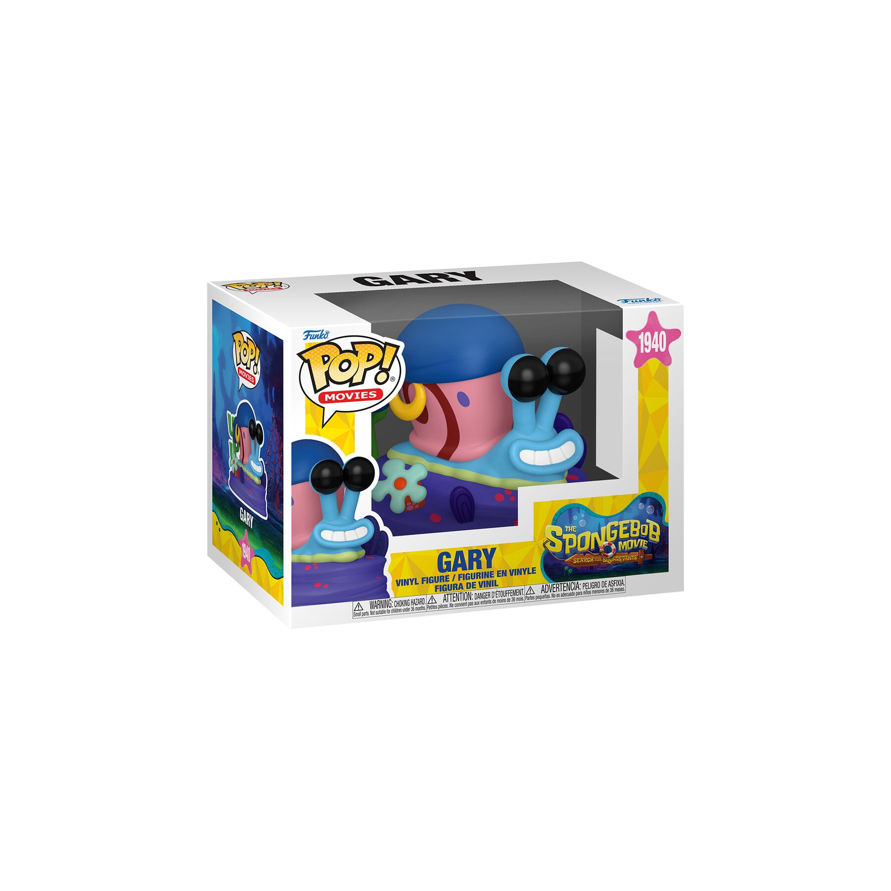 Figura POP Bob Esponja Una Nueva Aventura Pirata Gary