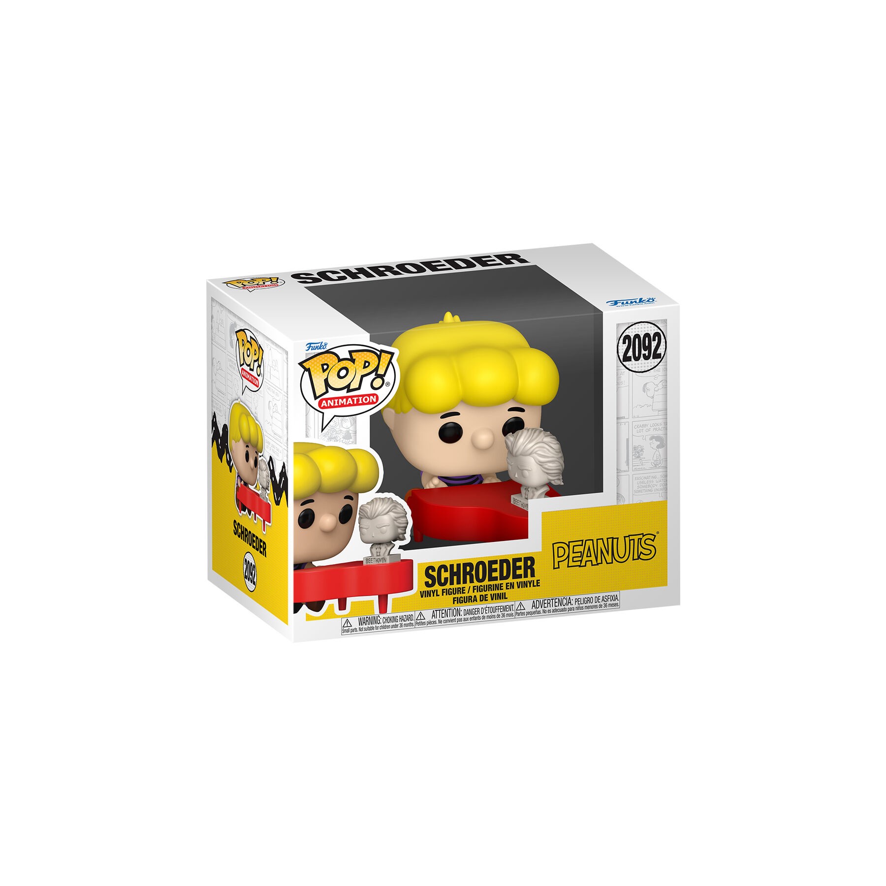 Figura POP Premium Peanuts Snoopy Schroeder