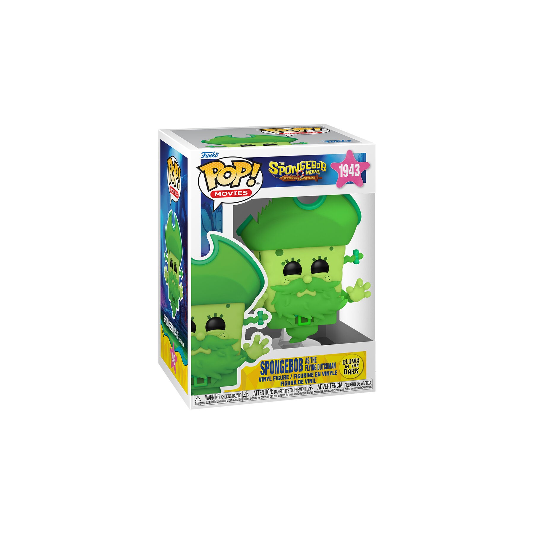 Figura POP Bob Esponja Una Nueva Aventura Pirata SpongeBob as the Flying Dutchman