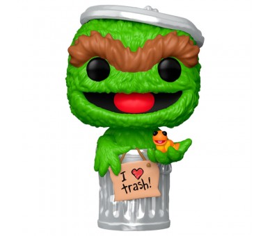 Figura POP Barrio Sesamo Oscar the Grouch