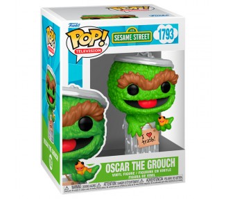 Figura POP Barrio Sesamo Oscar the Grouch