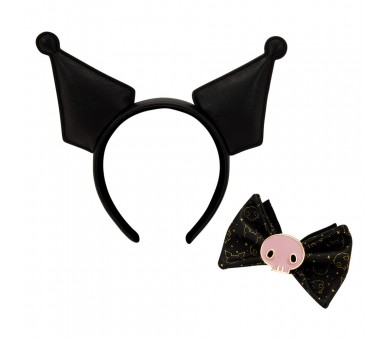 Diadema orejas 20th Anniversary Kuromi Hello Kitty Loungefly