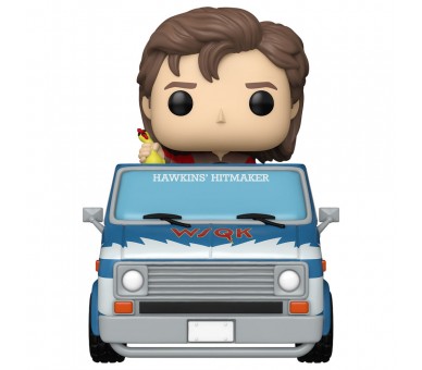 Figura POP Rides Deluxe Stranger Things 5 Steve with the Squawk Van