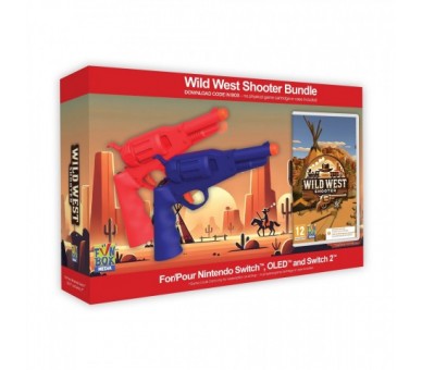 Wild West Shooter Game and Twin Wild West Shooter Revolvers Bundle