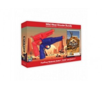 Wild West Shooter Game and Twin Wild West Shooter Revolvers Bundle