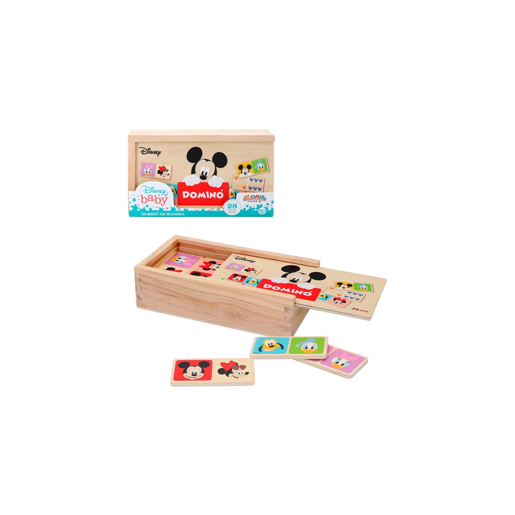 Domino Baby Disney Madera