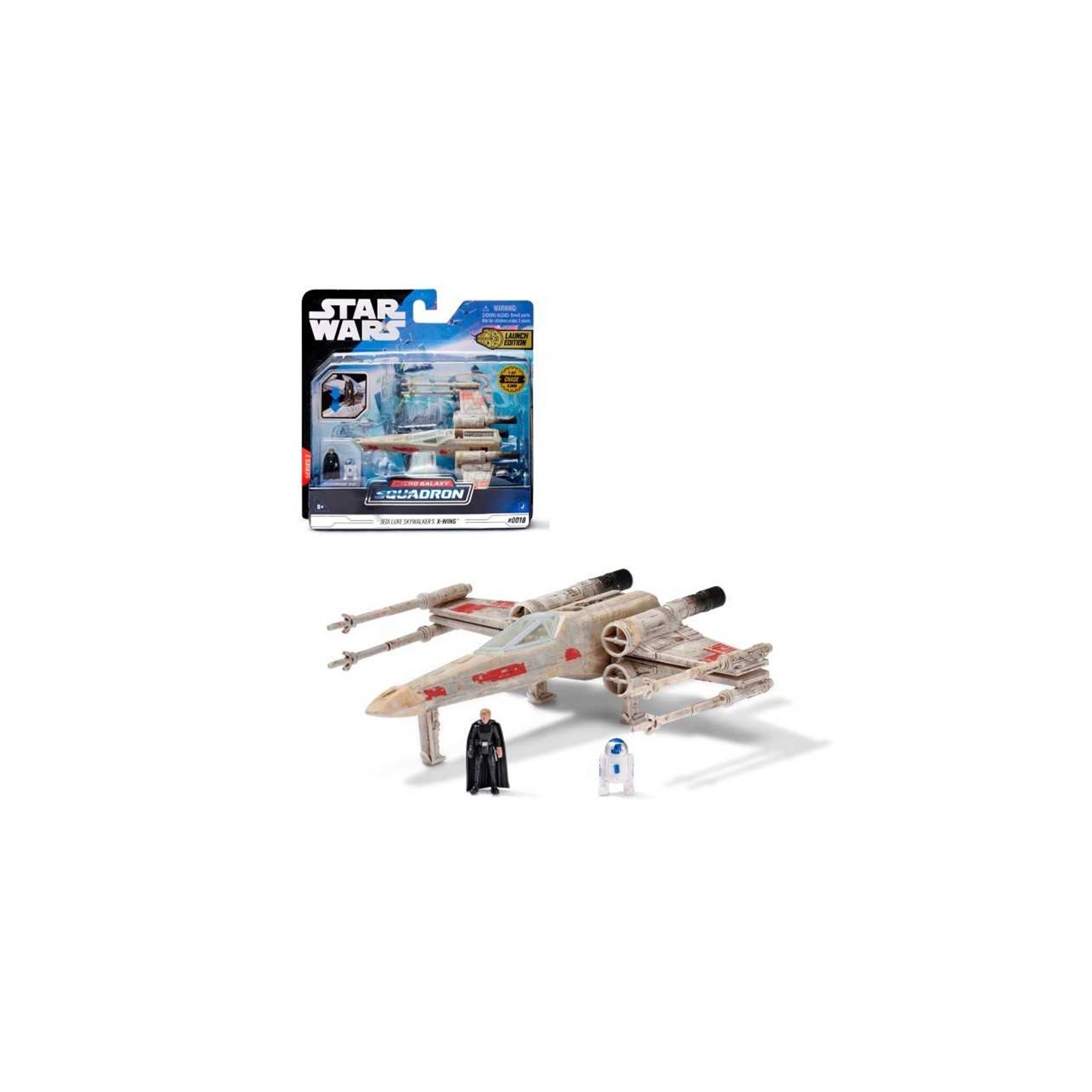 Figura Jazwares Star Wars Nave X Wing Batalla Y Figura