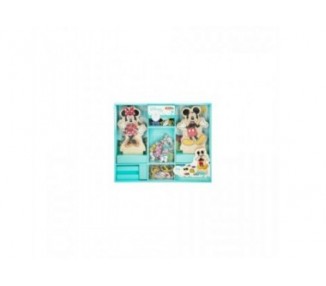 Juego Magnetico Madera Vestidos Minnie Disney