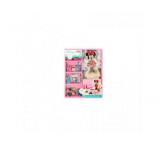 Juego Magnetico Madera Vestidos Minnie Disney