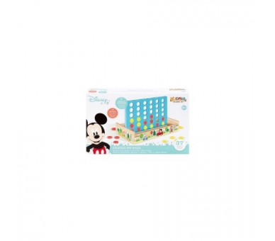 Juego Cuatro En Raya Madera Disney