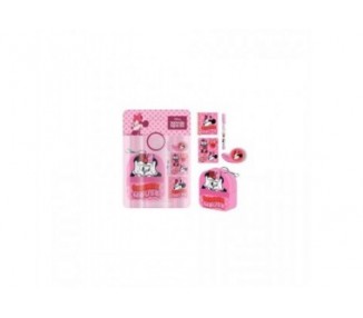 Set Papaleria Mini Mochila Minnie Disney