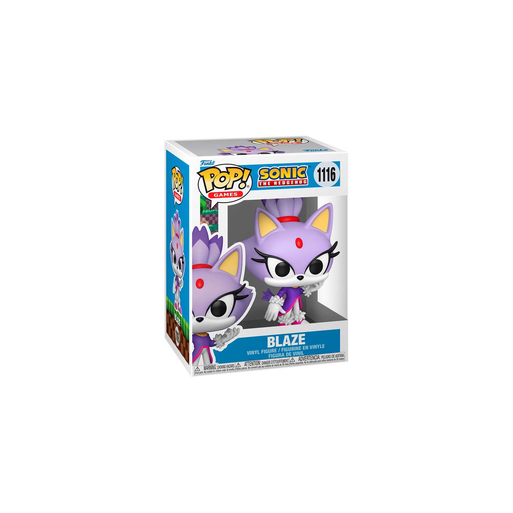 Figura Pop Sonic The Hedgehog Blaze