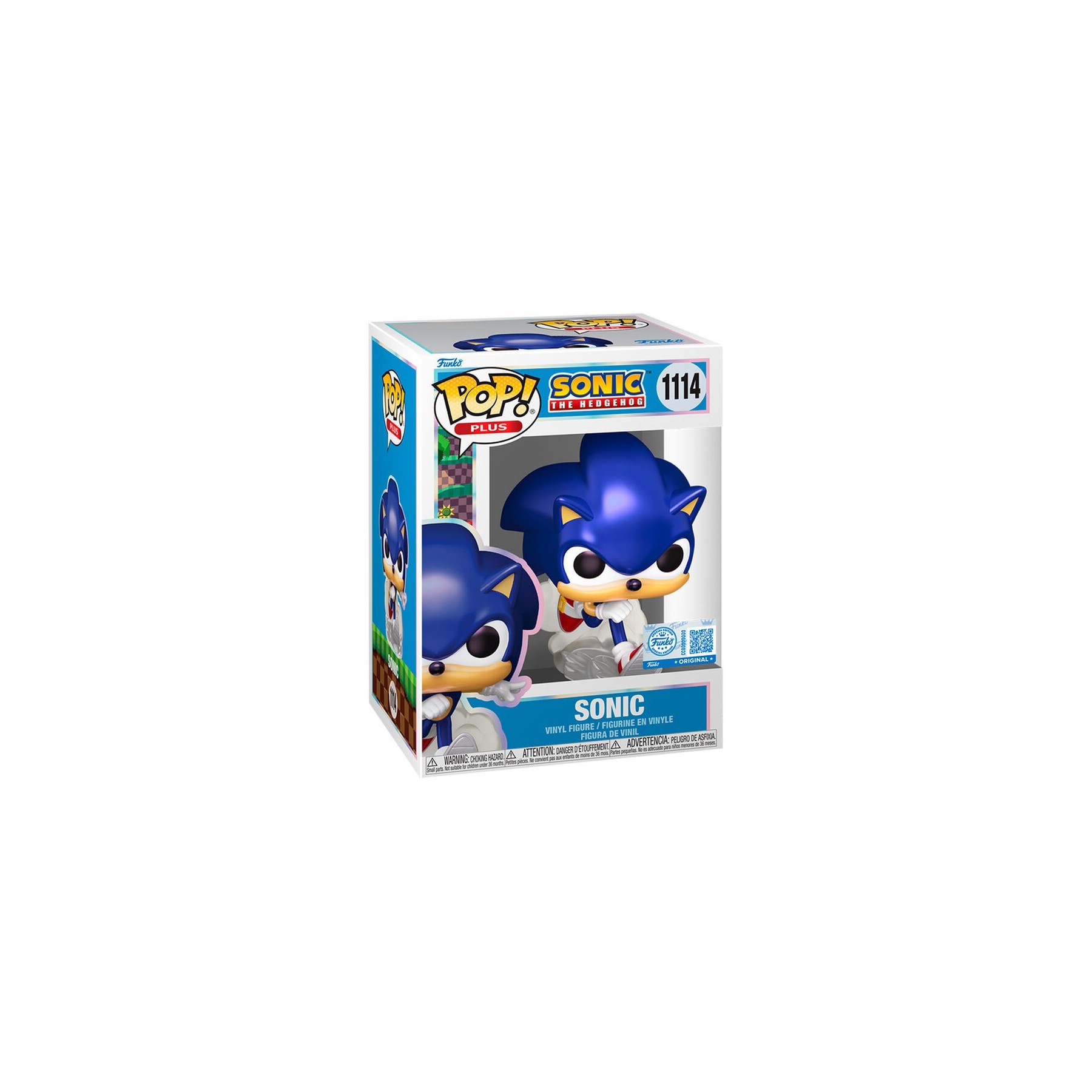 Figura Pop Plus Sonic The Hedgehog Sonic Exclusive