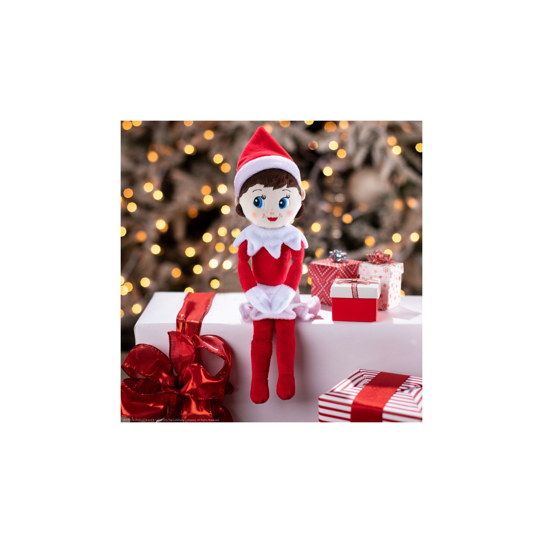 Peluche Niã±A Elfo The Elf On The Shelf 34Cm
