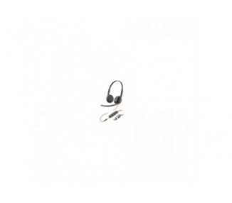 Auriculares Poly Blackwire 3225 + 3.5 Mm + Adaptador Usb-C/A