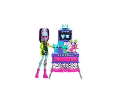 Muã±Eca Frankie Stein + Laboratorio Monster High