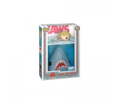 Figura Pop Comic Cover Tiburon Jaws Great White Shark Exclus
