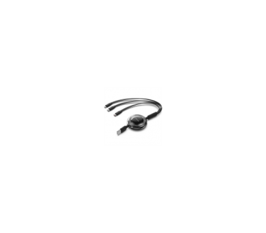 Cable Usb Retráctil Vention Trjbbe/ Usb Macho Lightning/ 2Xu