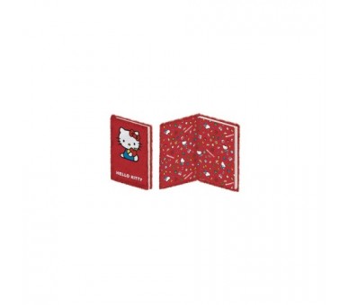 Hello Kitty - Cuaderno A5 Tapas De Peluche
