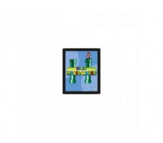 Super Mario - Pster 3D Pipes