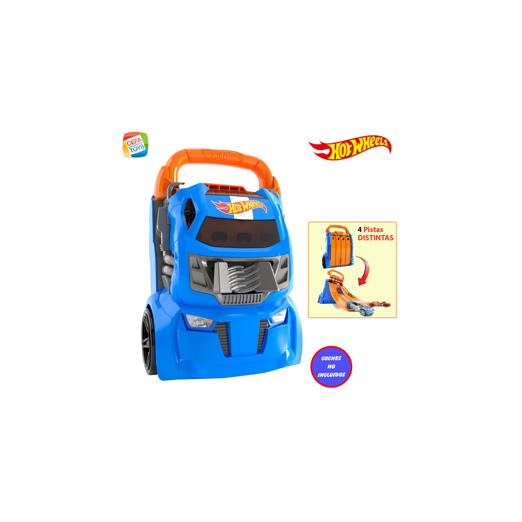 Guardacoches Lanzador 2 En 1 Hot Wheels