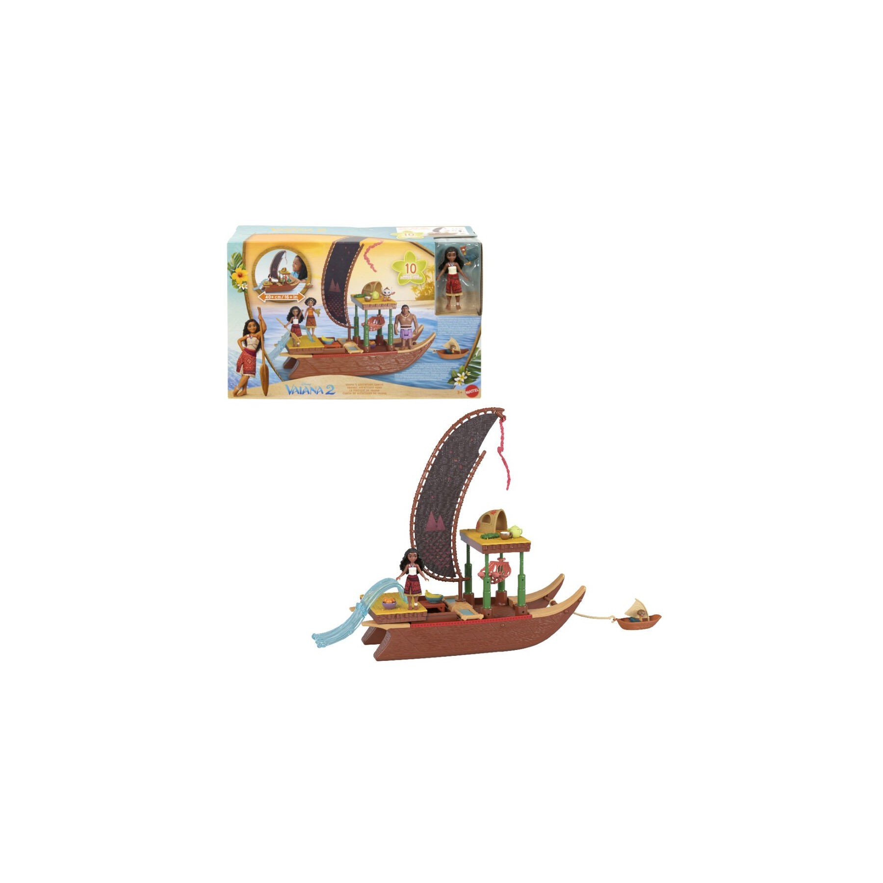 Canoa De Aventuras Vaiana Moana 2 Disney