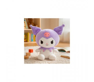 Peluche Kuromi Hello Kitty 19,5Cm