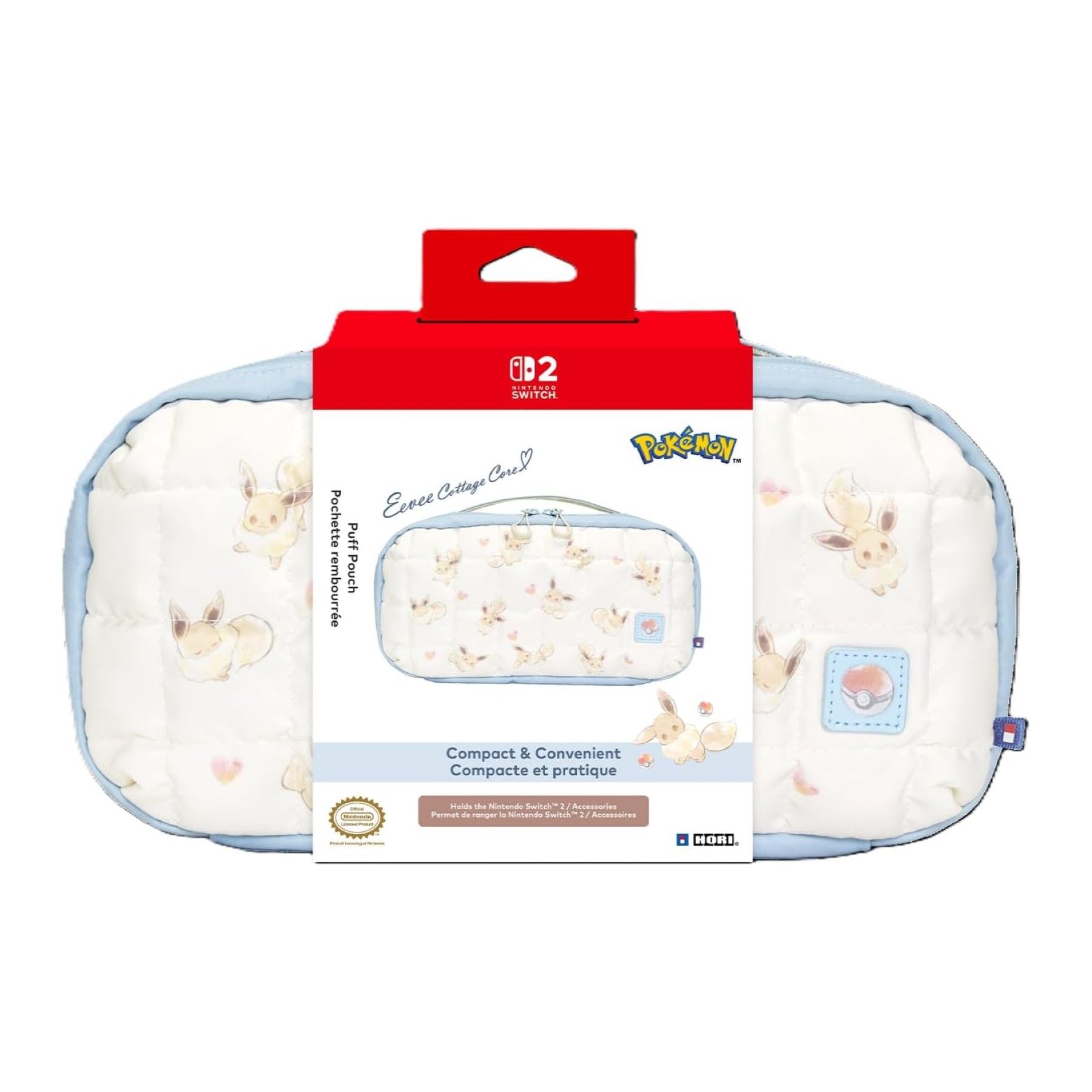 Borsa Imbottita Puff Pouch (Eevee)