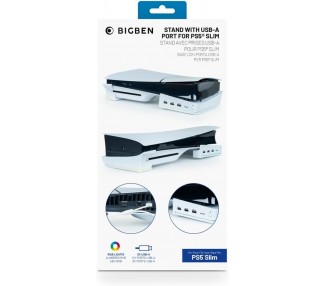 Base Posizionamento Orizzontale 4 USB-A PS5 Slim