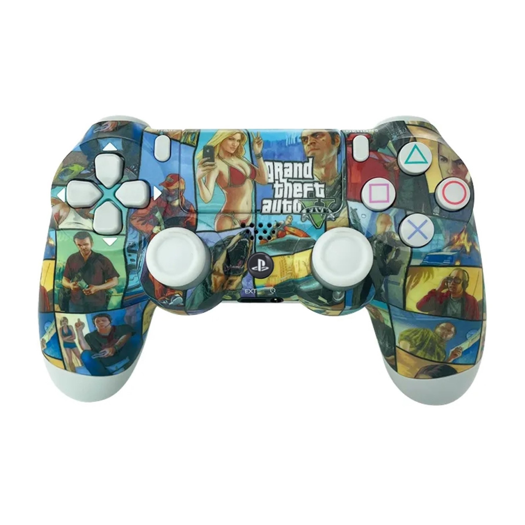 Mando Controlador para PlayStation 4, PS4 DualShock 4, Version GTA