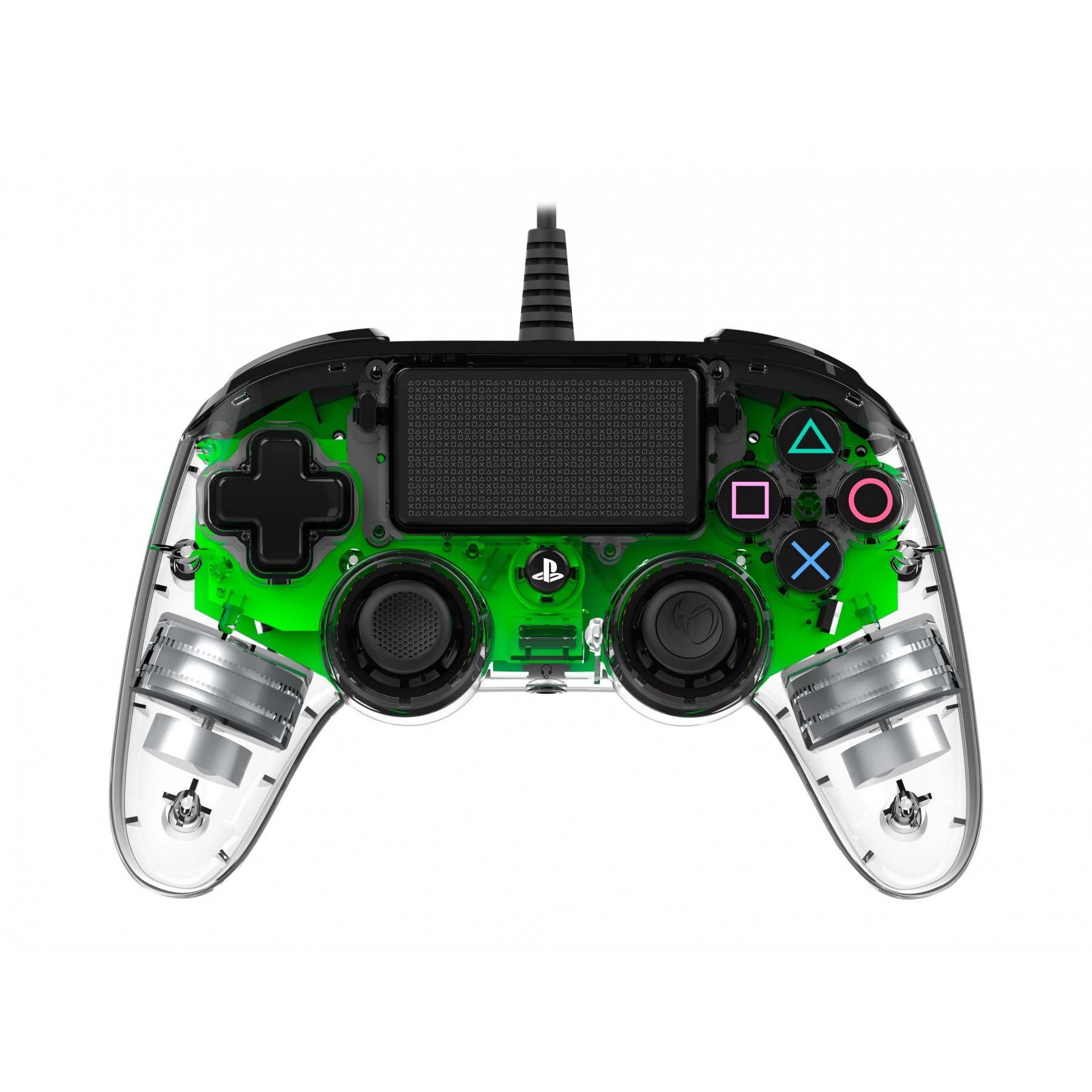 Nacon Compact Mando Controller LED (Verde) para PlayStation 4
